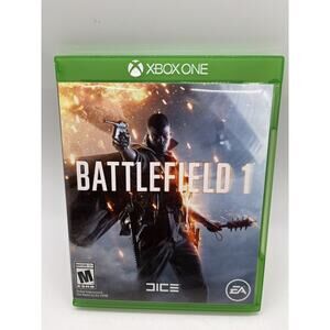 Battlefield 1 (Xbox One, 2016) EXCELLENT DISC FAST SHIPPING